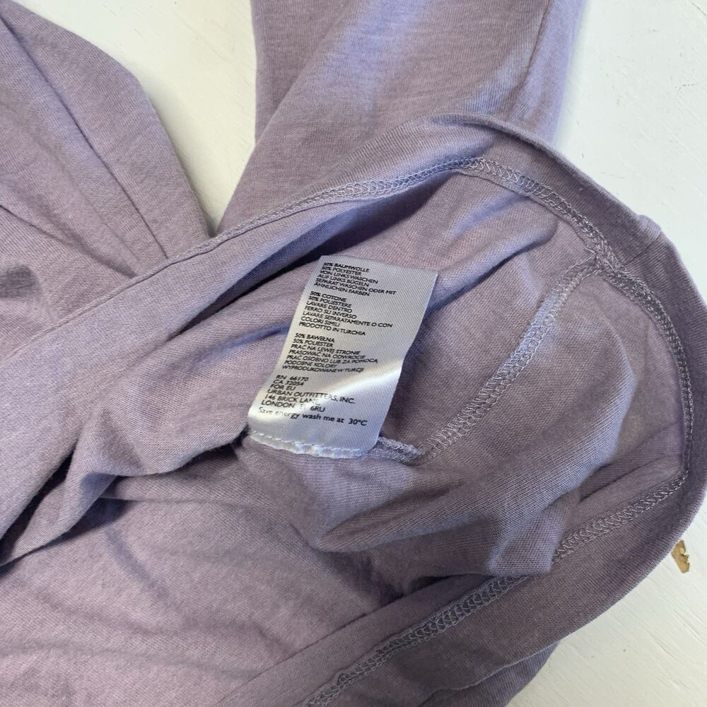 Urban Outfitters Kyoto Champions Plum Purple Crew Long Sleeve Size M - Picture 11 of 12